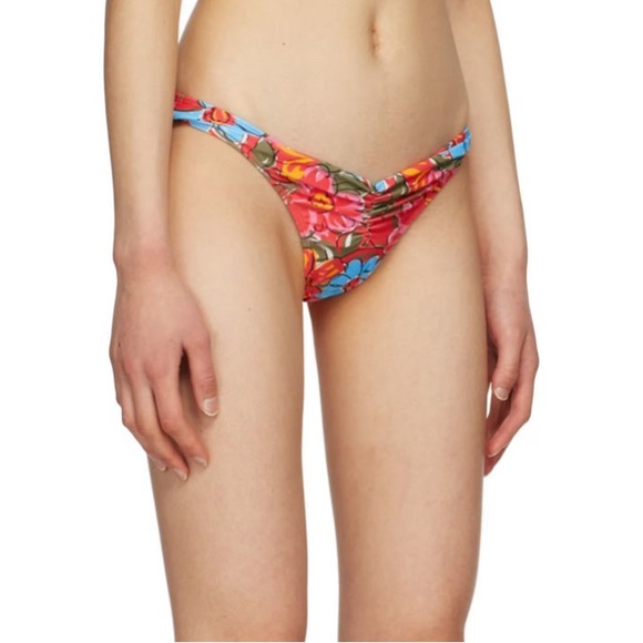 Miaou bambi bikini bottoms size Large NWT bottoms only •Parisian flower rogue - Picture 4 of 12